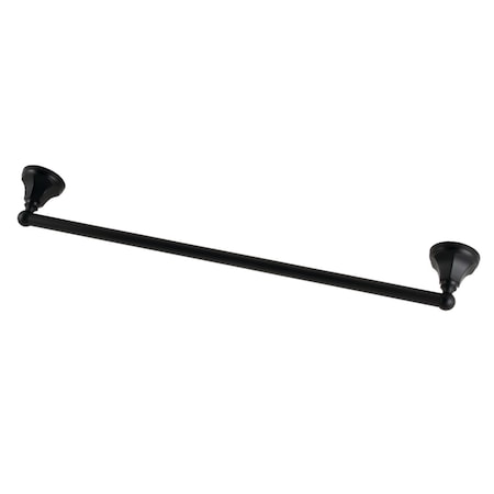 24Inch Towel Bar, Matte Black